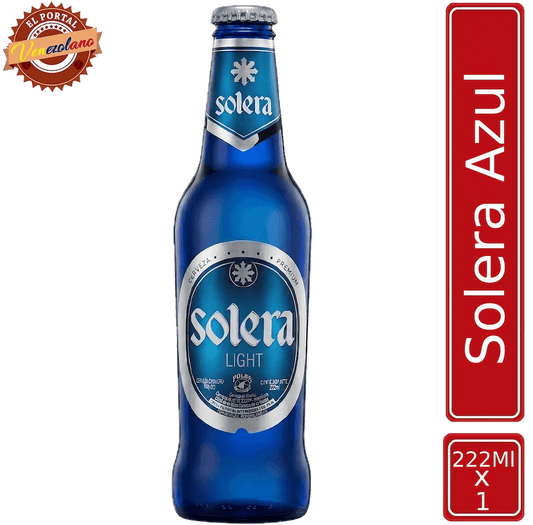 Cerveza Solera Azul Venezuela