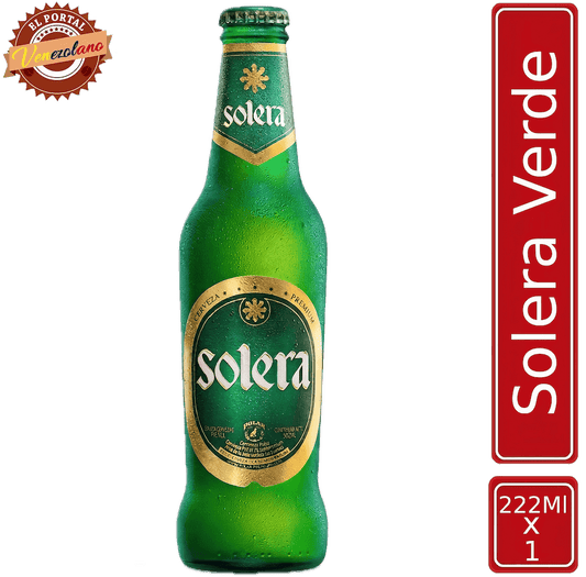 Cerveza Solera Verde Venezuela