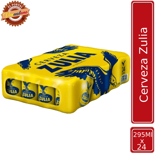 Cerveza Zulia Lata Venezuela x 24