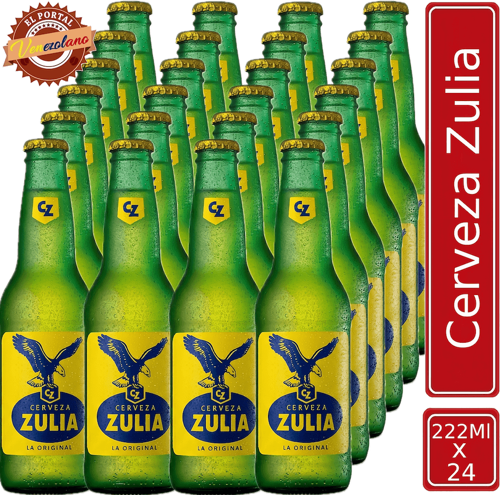 Cerveza Zulia Venezuela x 24