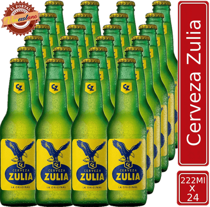 Cerveza Zulia Venezuela x 24