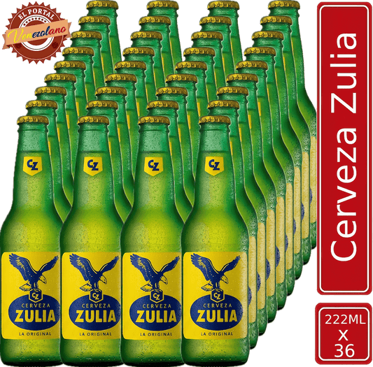 Cerveza Zulia Venezuela x 36