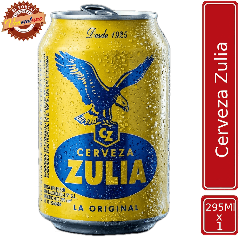Cerveza Zulia en lata venezolana, disponible en Colombia