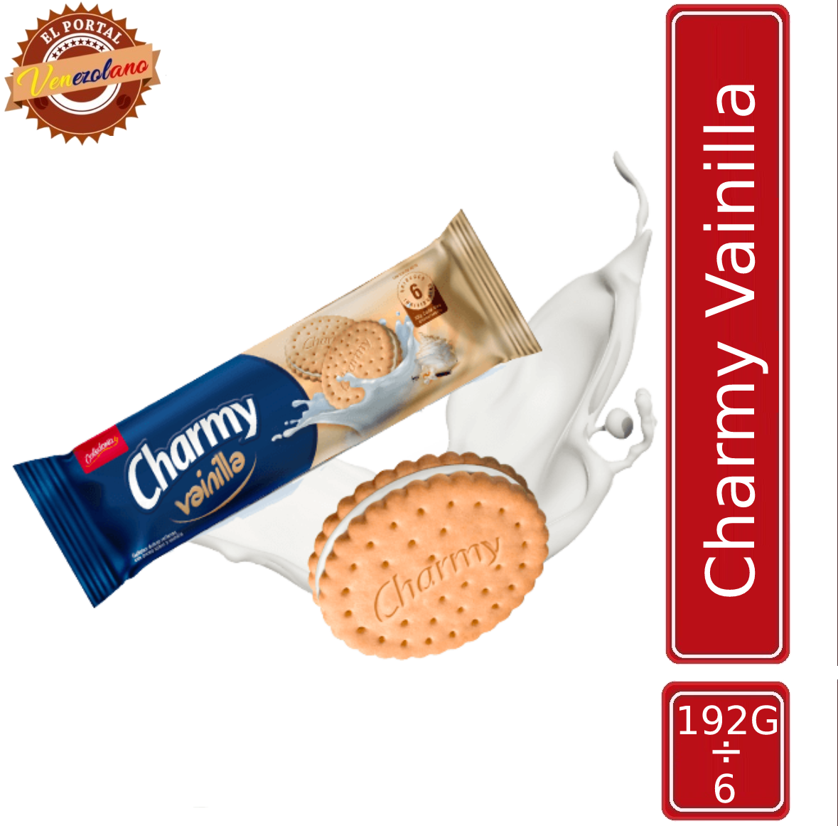 Galletas Charmy Vainilla Venezuela