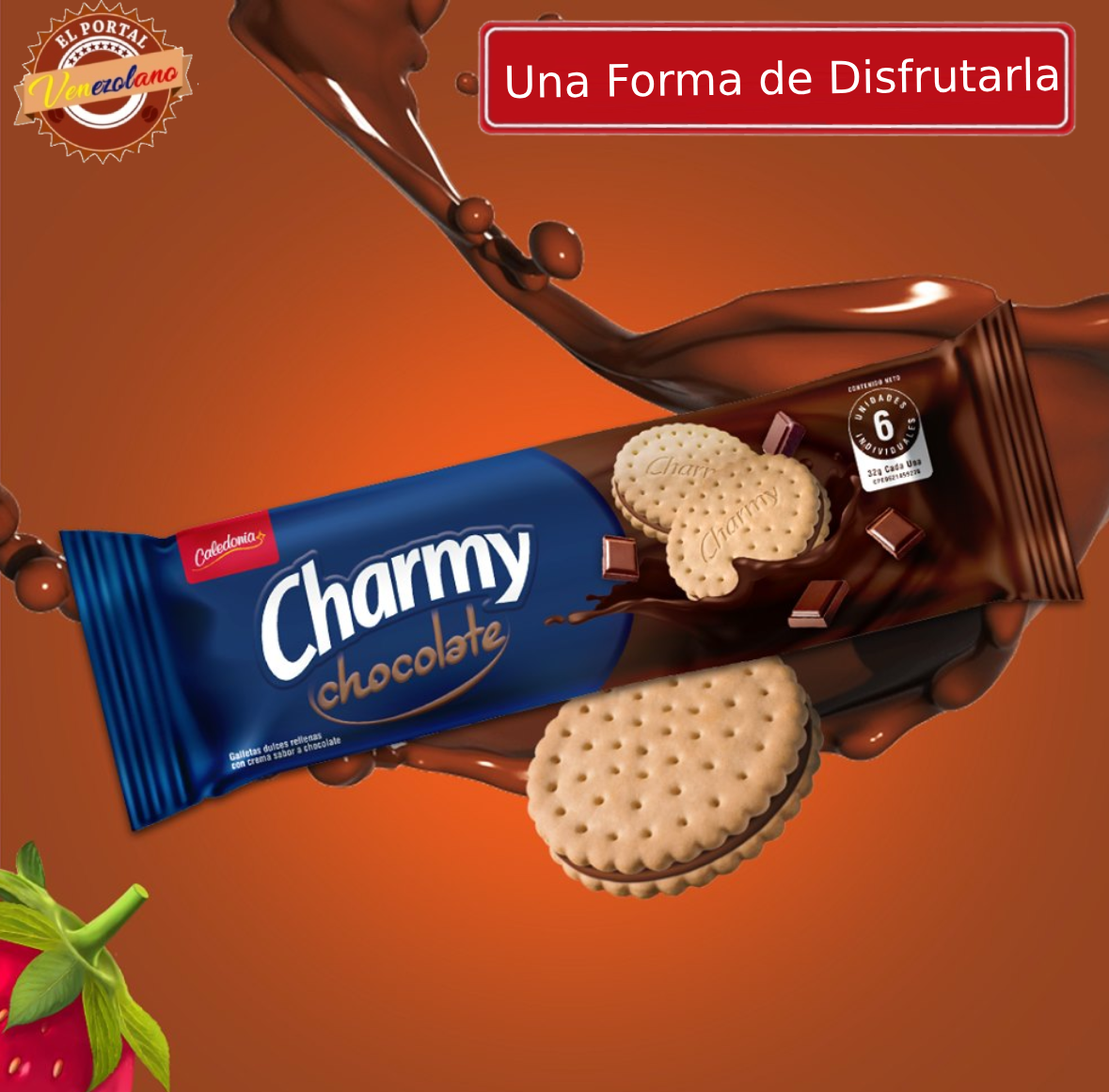 Galletas Charmy Chocolate Venezuela