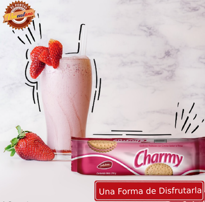 Galletas Charmy Fresa Venezuela