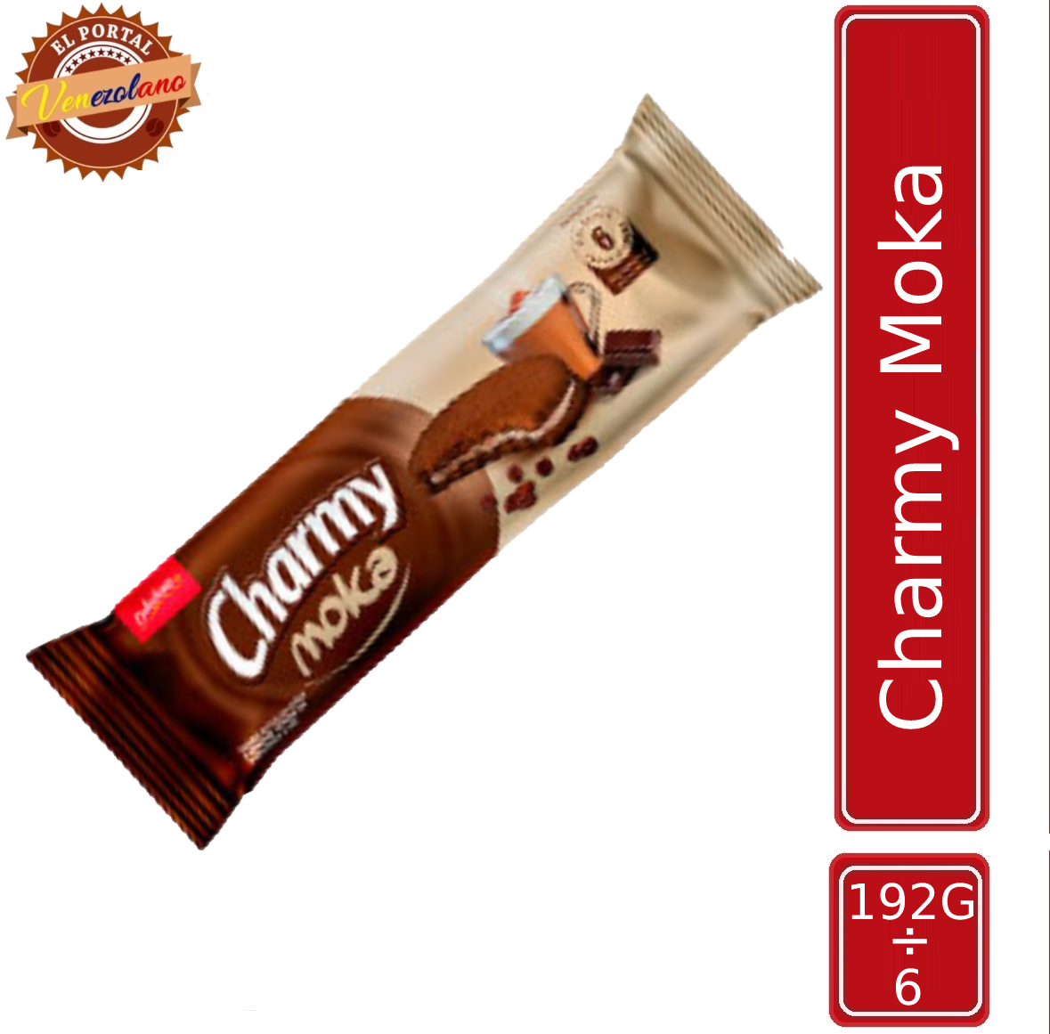 Galletas Charmy de moka venezolanas, disponible en Colombia
