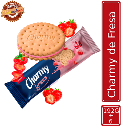 Galletas Charmy Fresa Venezuela