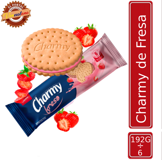 Galletas Charmy Fresa Venezuela