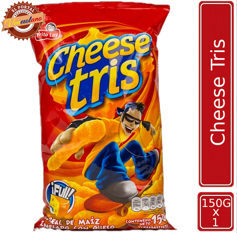 Cheese Tris 150g Frito Lay venezolano, disponible en Colombia