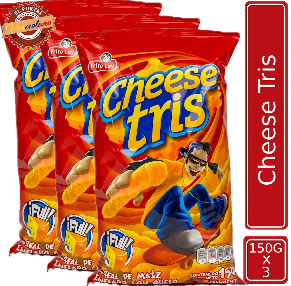 Cheese Tris 150g  Frito Lay Venezuela x 3 Unidades