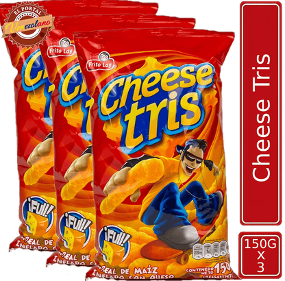 Cheese Tris 150g  Frito Lay Venezuela x 3 Unidades