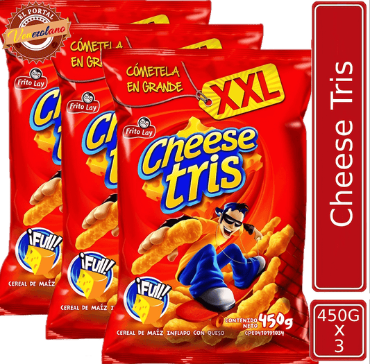 Cheese Tris XXL 450g  Frito Lay  Venezuela x 3 Unidades
