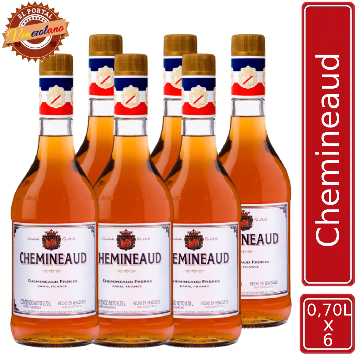 Brandy Chemineaud Venezuela x 6