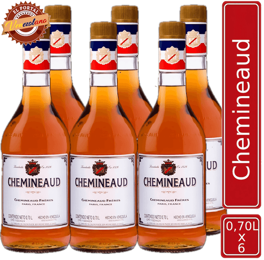 Brandy Chemineaud Venezuela x 6 Unidades