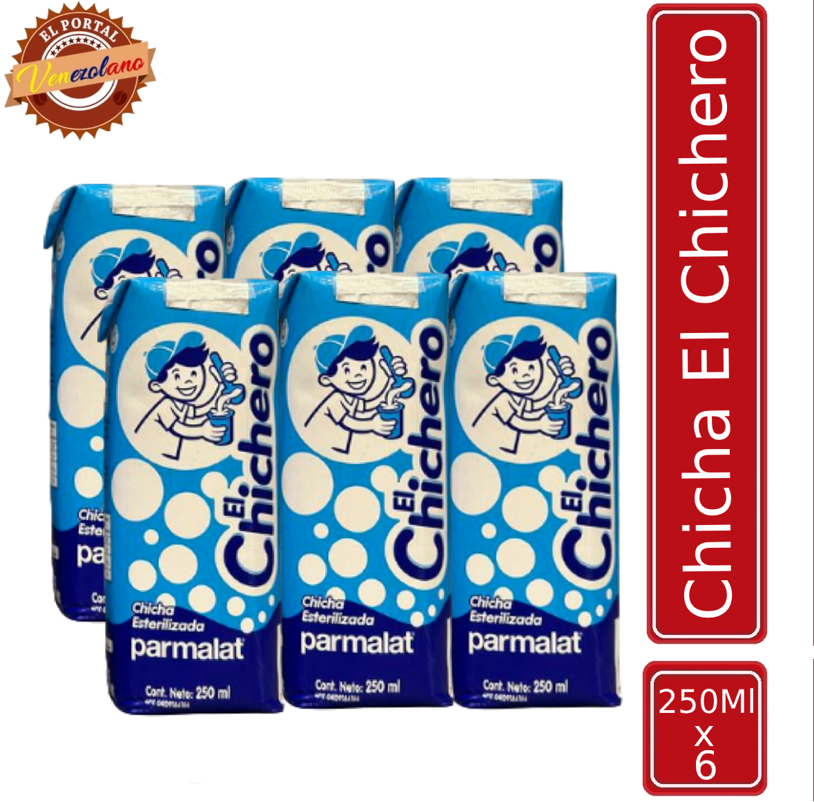 Chicha El Chichero 250 Ml Venezuela  x 6