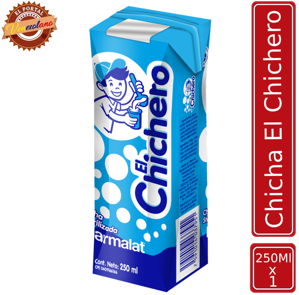 Chicha El Chichero 250 ml venezolana, disponible en Colombia