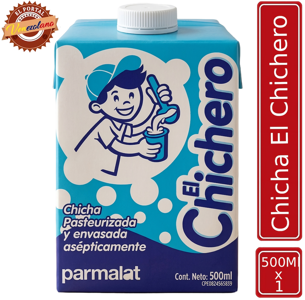 Chicha El Chichero 500 ml venezolana, disponible en Colombia
