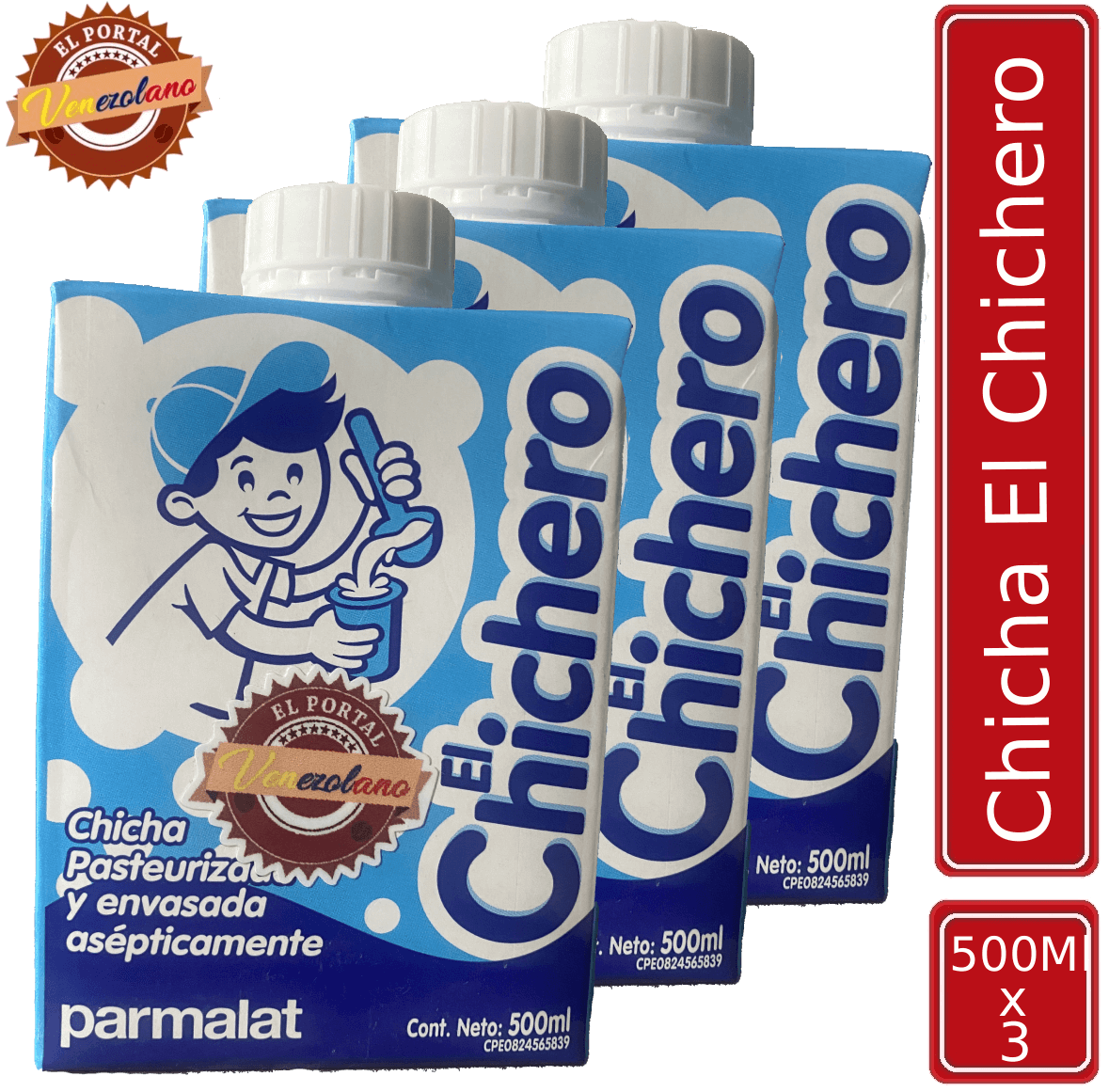 Chicha El Chichero 500 ML  Venezuela x 3