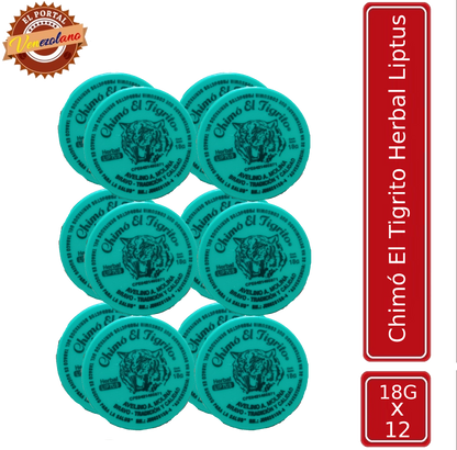 Chimo El Tigrito Herbal Liptus Venezuela x 12