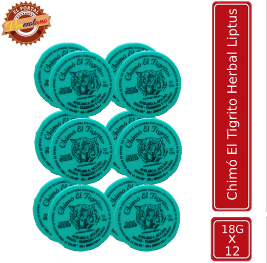 Chimo El Tigrito Herbal Liptus Venezuela x 12