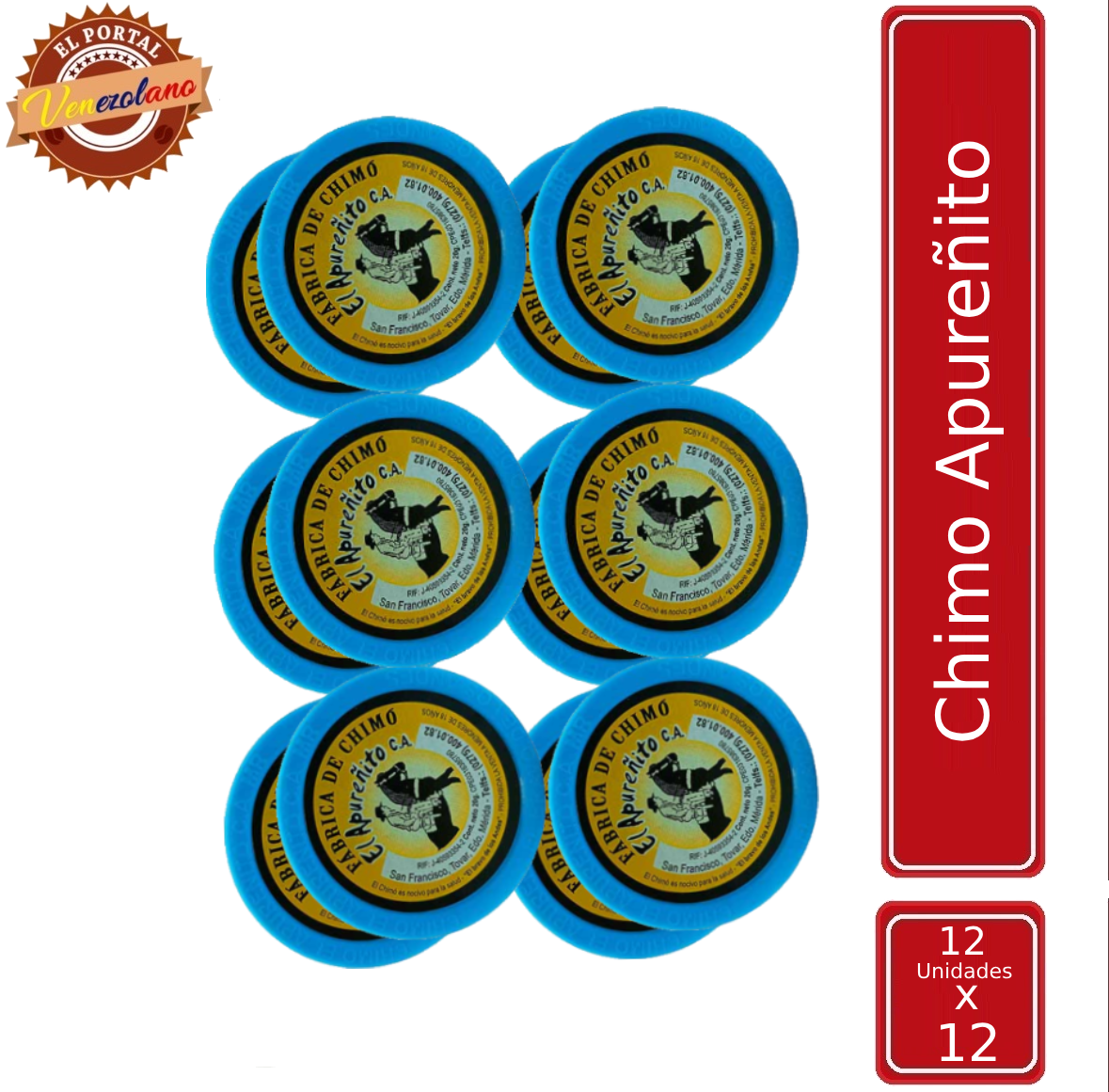 El Chimo Chimo Apureñito Venezuela x 12 Docenas – El Portal Venezolano