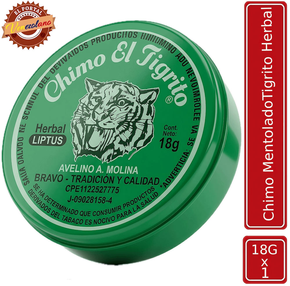 Chimo El Tigrito Herbal Liptus Venezuela