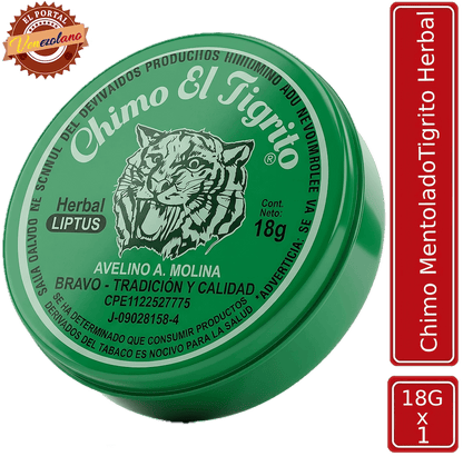 Chimo El Tigrito Herbal Liptus Venezuela
