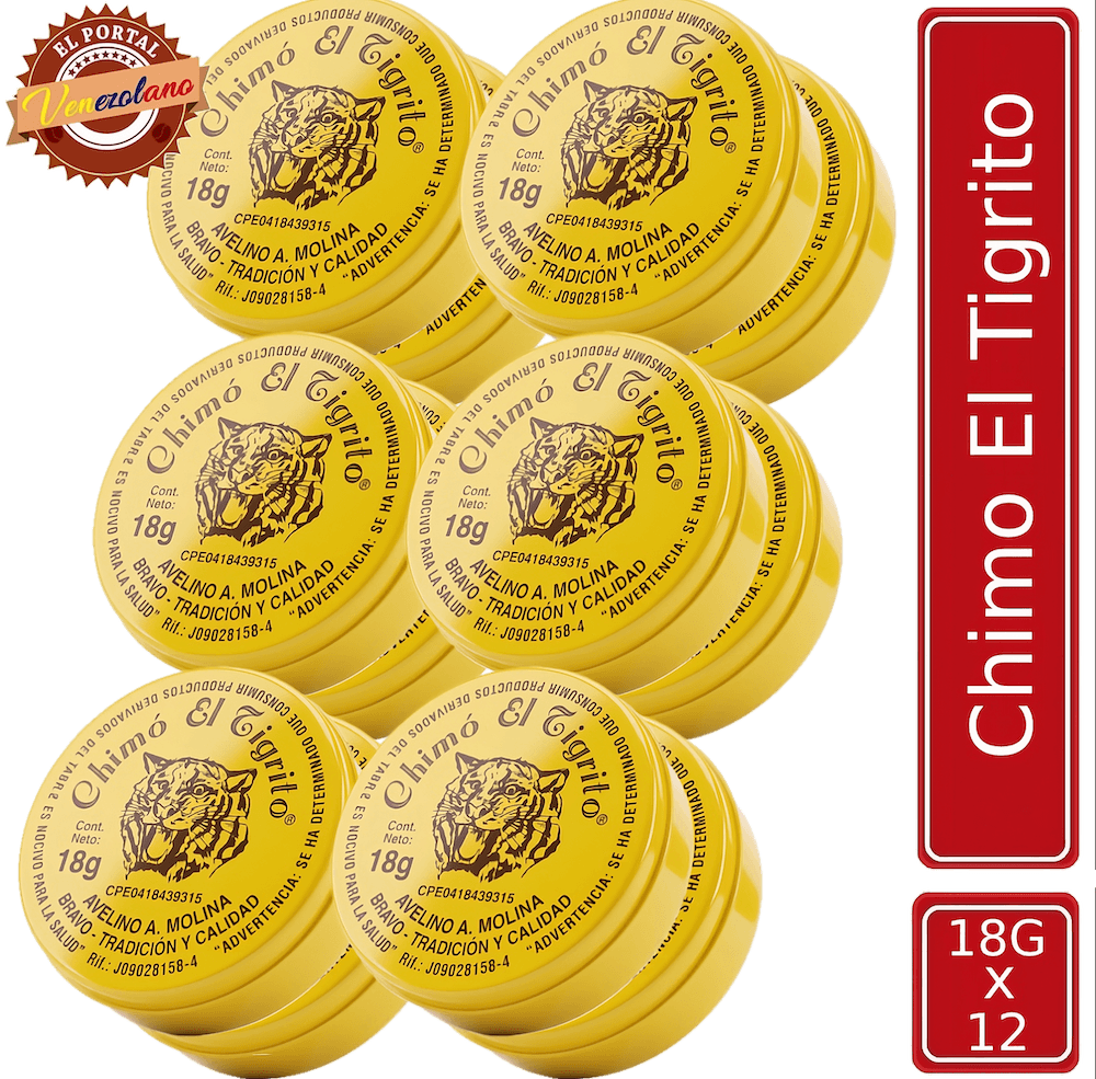 Chimo El Tigrito Venezuela x 12