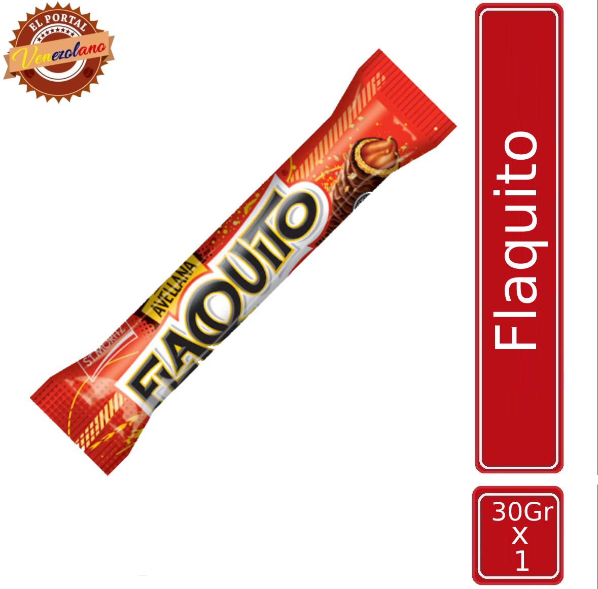 Chocolate St Moritz Flaquito 30Gr Venezuela