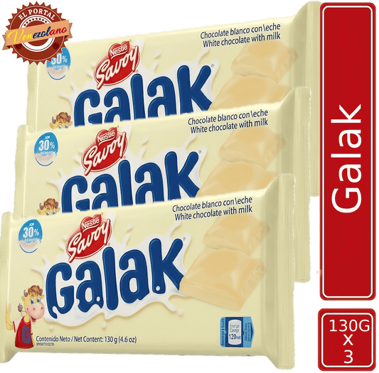 Chocolates Galak 130G Venezuela x 3 Unidades