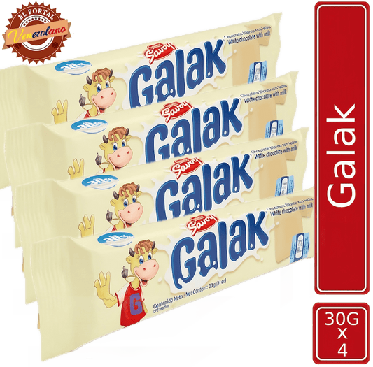 Chocolates Galak 30G Venezuela x 4 Unidades