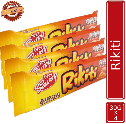 Chocolates Rikiti 27G  Venezuela X 4 Unidades