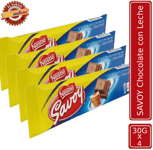 Chocolates Savoy 30G Venezuela x 4 Unidades