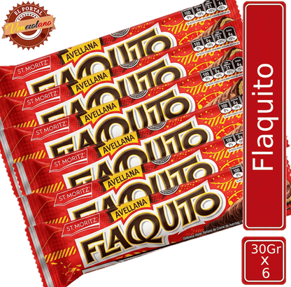 Chocolate St Moritz Flaquito 30Gr Venezuela x 6