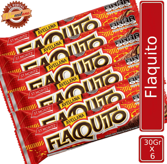 Chocolate St Moritz Flaquito 30Gr Venezuela x 6