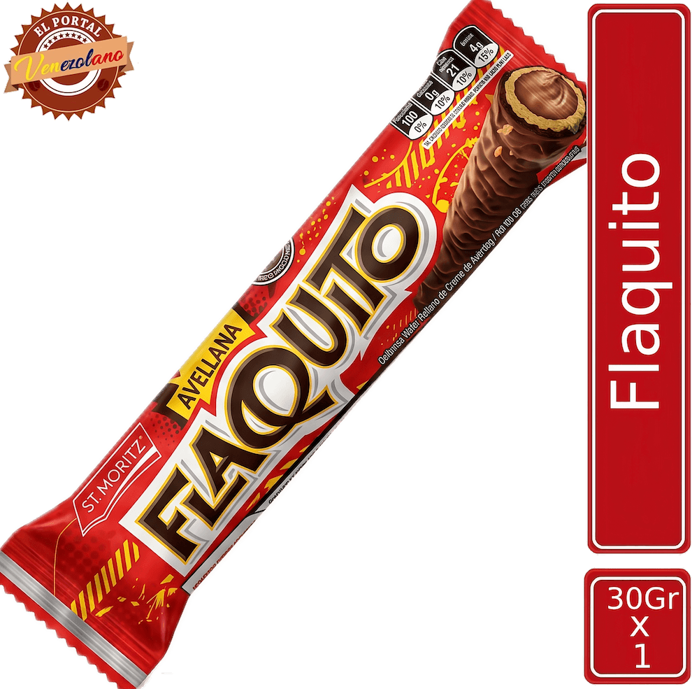 Chocolate St Moritz Flaquito 30g Venezuela