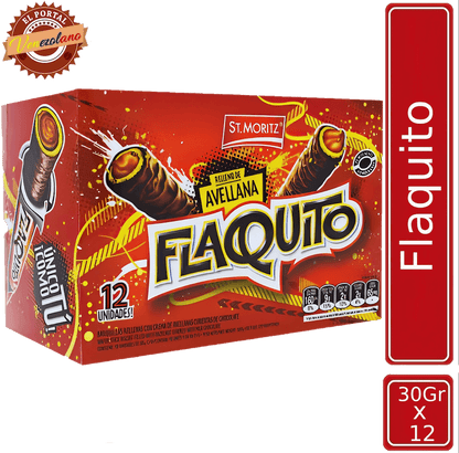 Chocolate St Moritz Flaquito 30Gr Venezuela x 12