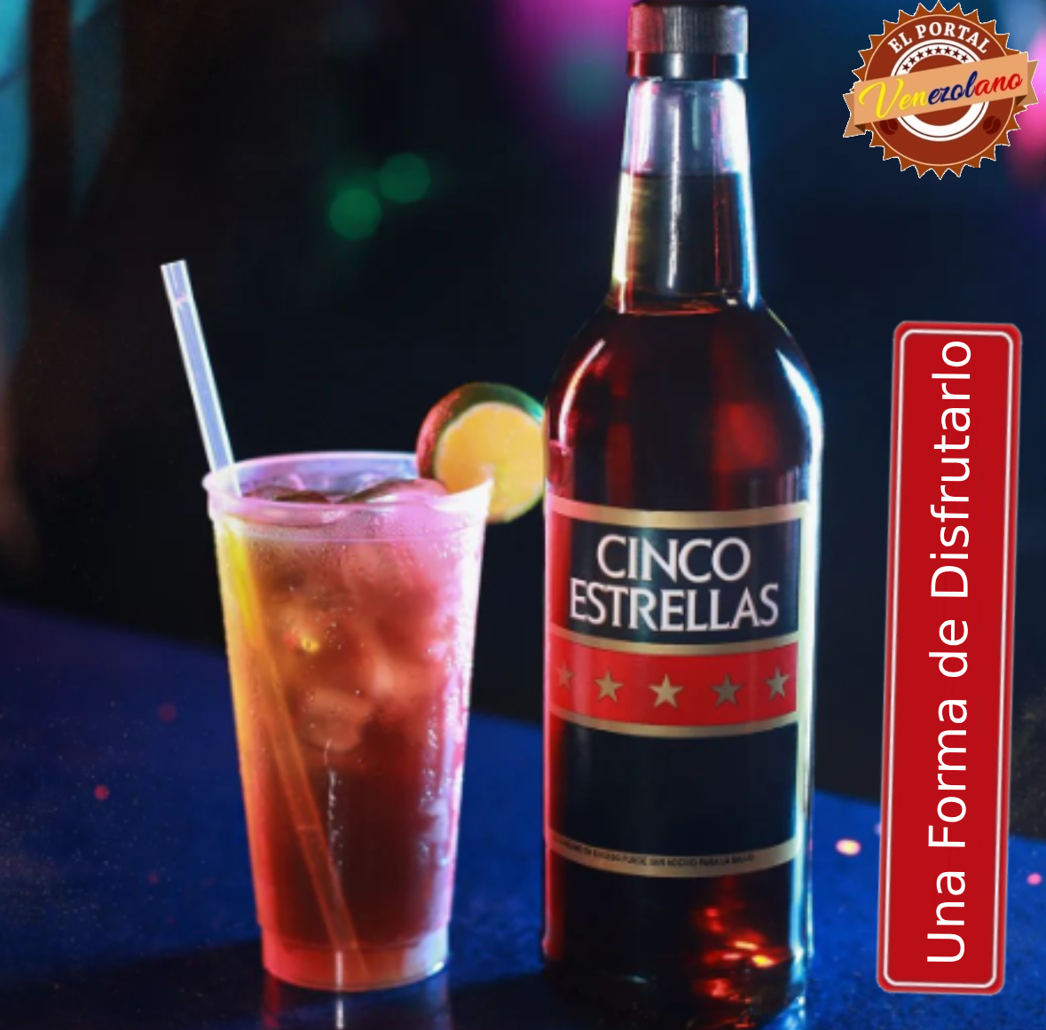 Ron Cinco Estrellas  1L Venezuela