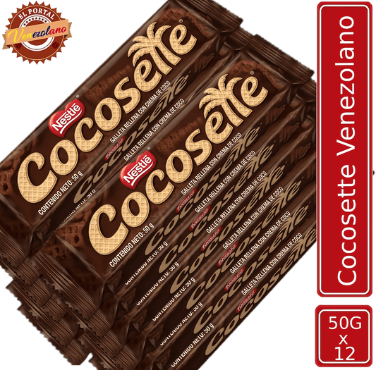 Galleta Cocosette Nestle  Venezuela x 12 Unidades