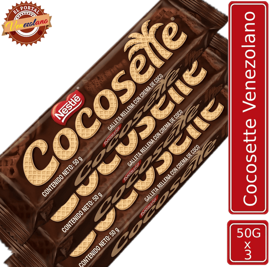 Galleta Cocosette  Nestle  Venezuela x 3 Unidades