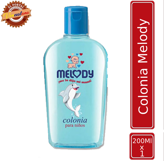 Colonia Para Bebes Melody Azul Original Venezuela