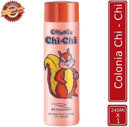Colonia para bebés Chi Chi original venezolana, disponible en Colombia