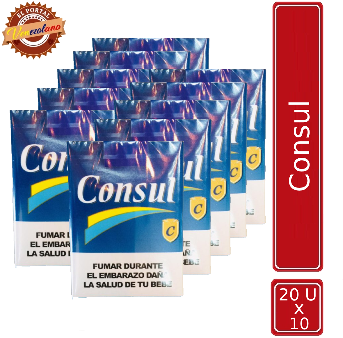 Cigarros Consul x Paquete Venezuela x 10
