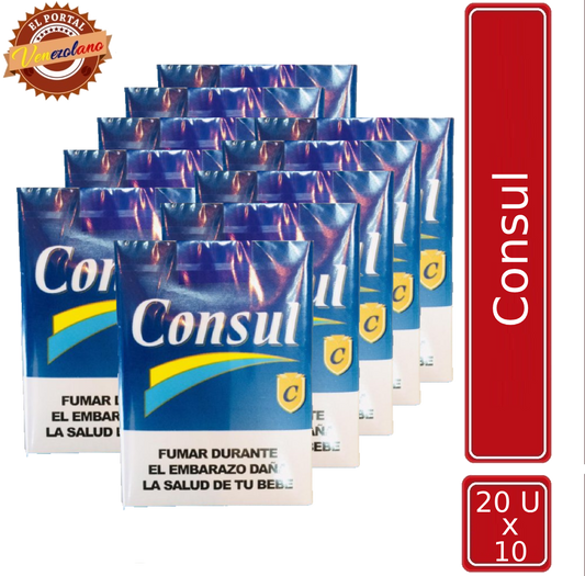 Cigarros Consul x Paquete Venezuela x 10