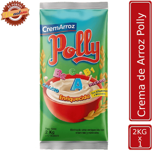 Crema de Arroz Polly  Venezuela 2.000Gr