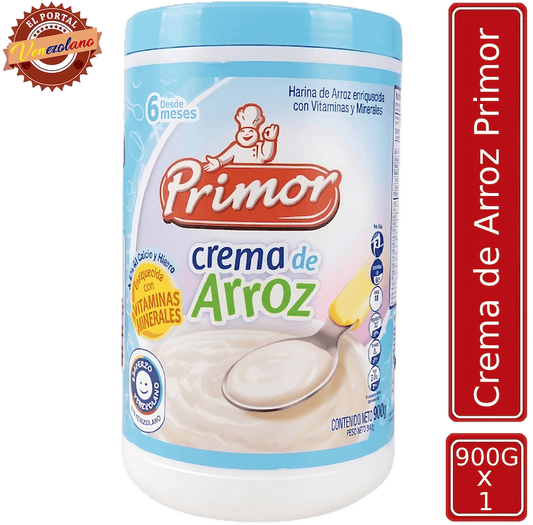 Crema De Arroz Primor 900g Venezuela
