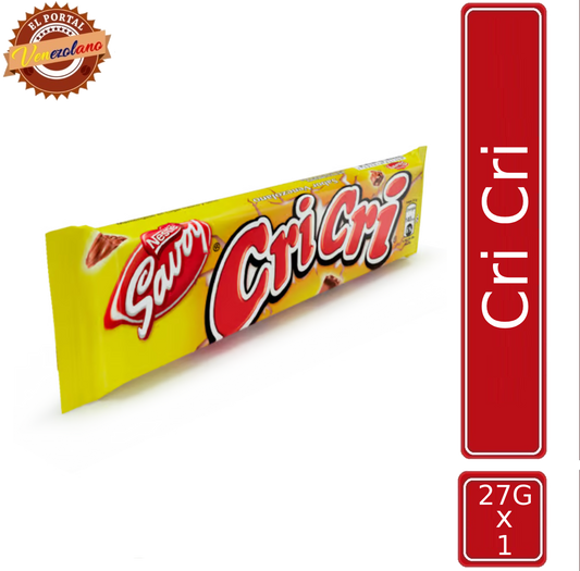 Chocolates Cri Cri 27G Venezuela