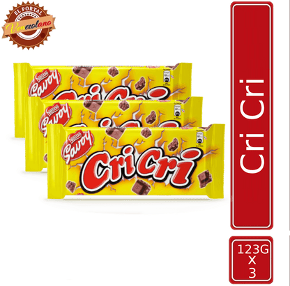 Chocolates Cri Cri 130G Venezuela x 3