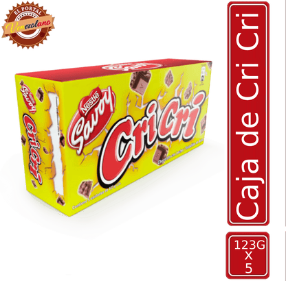 Chocolates Cri Cri 130G Venezuela x 5